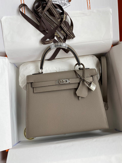 Kelly 25 Epsom Leather Bag