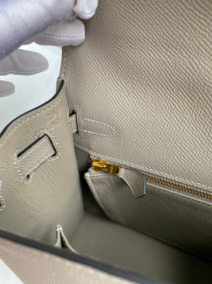 Kelly 25 Epsom Leather Bag