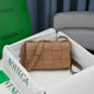 Cassette-Style Woven Shoulder Bag