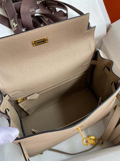 Kelly 25 Togo Leather Bag