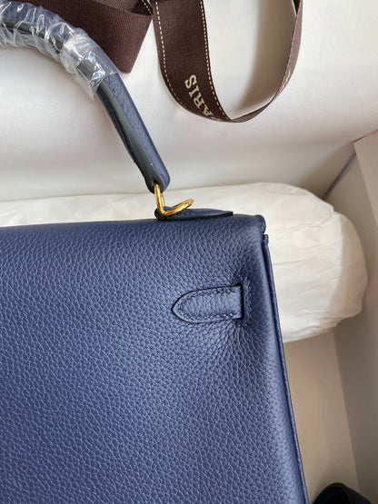 Kelly 25 Togo Leather Bag