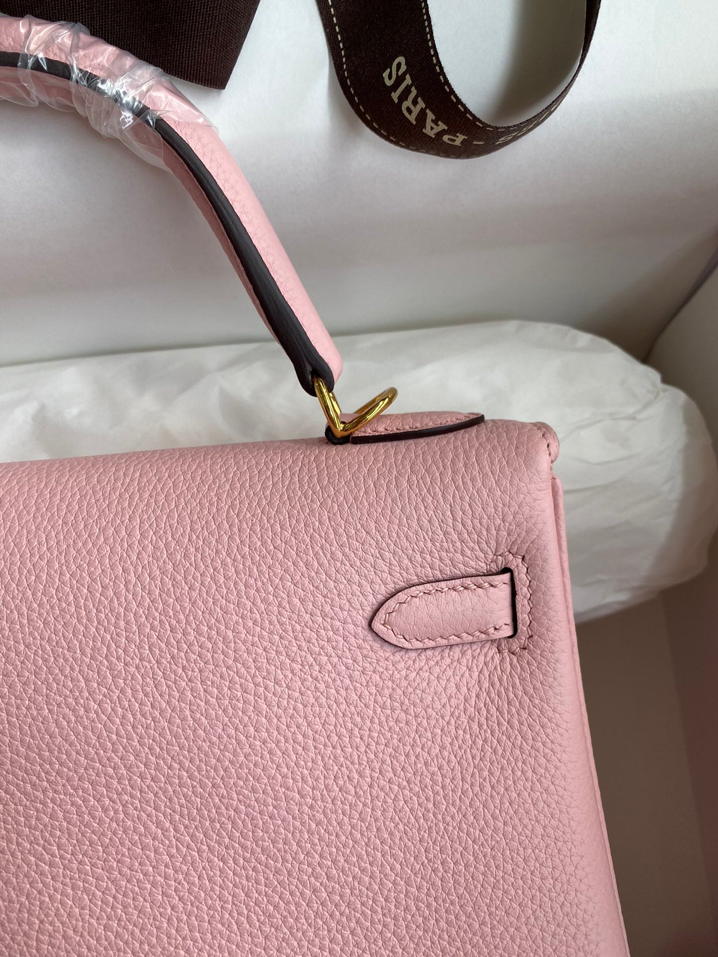Kelly 25 Togo Leather Bag