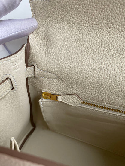 Kelly 25 Togo Leather Bag