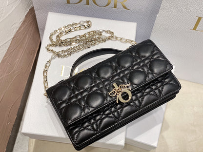 Lady Quilted Flap Bag