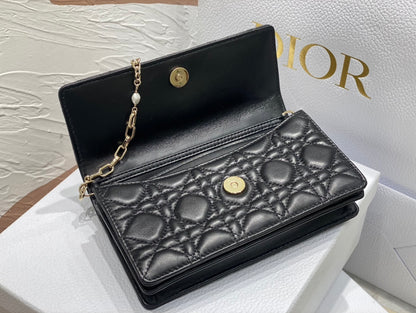 Lady Quilted Flap Bag
