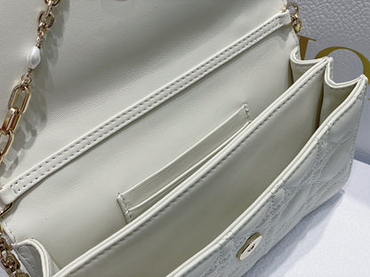 Lady Quilted Flap Bag