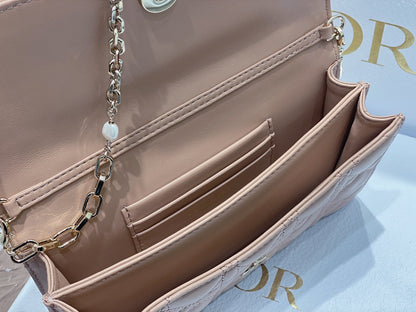 Lady Quilted Flap Bag