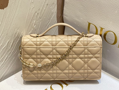 Lady Quilted Flap Bag