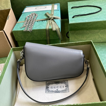 Horsebit 1955 Leather Mini Chain Shoulder Bag