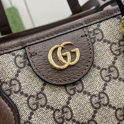 Ophidia Monogram Canvas Top Handle Tote – 31cm