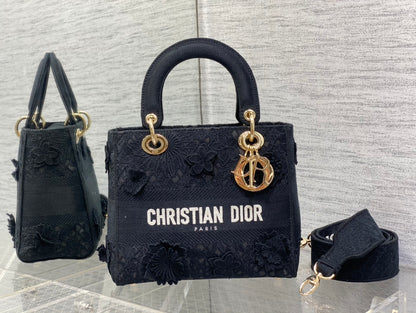 Embroidered Canvas Tote Bag
