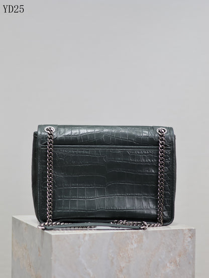Niki Crocodile Leather Bag