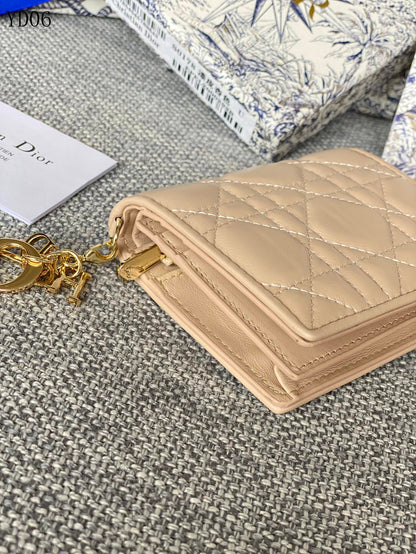 Quilted Leather Wallet