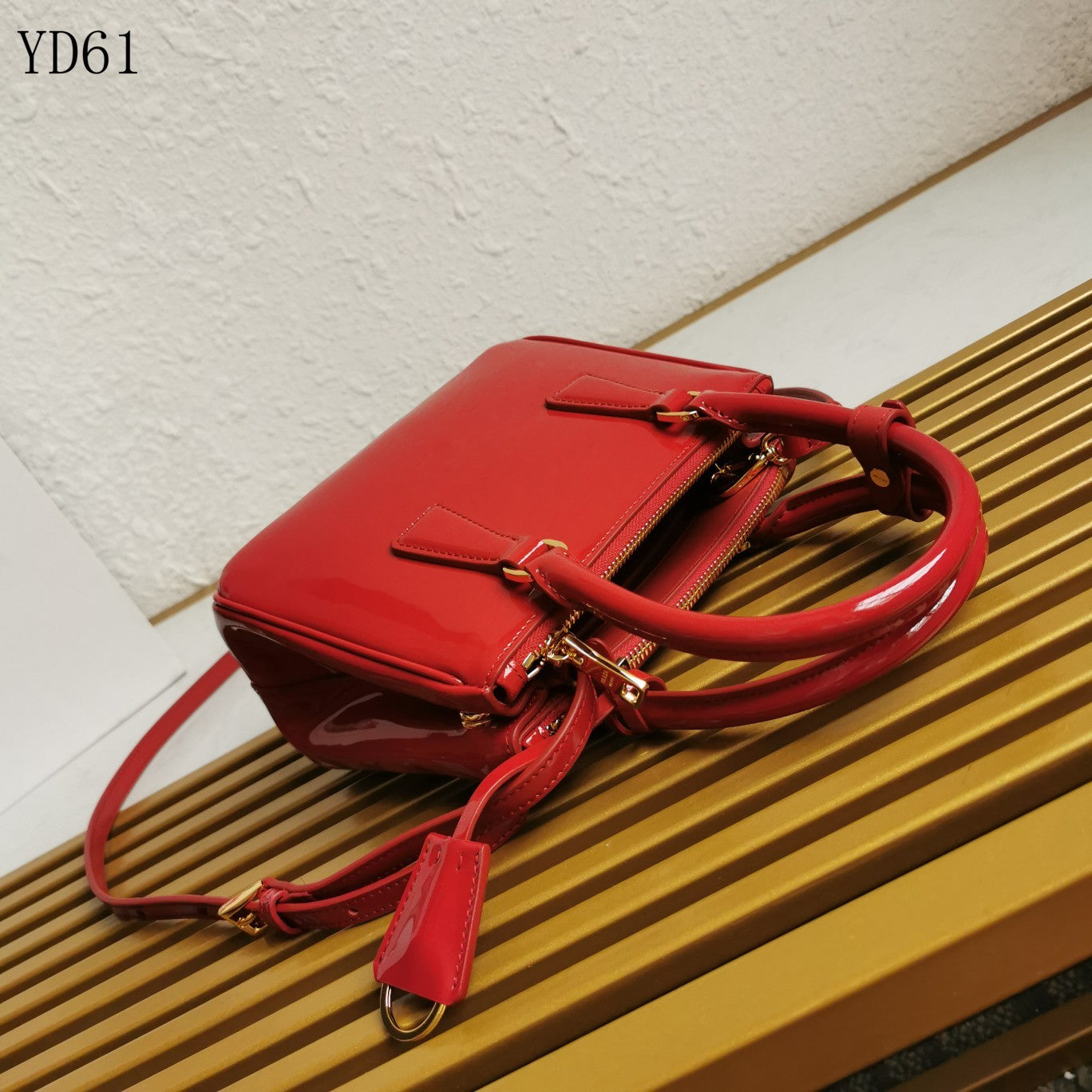 Mini Galleria Patent Leather Bag