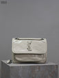 Niki Medium Patent Leather Shoulder Bag