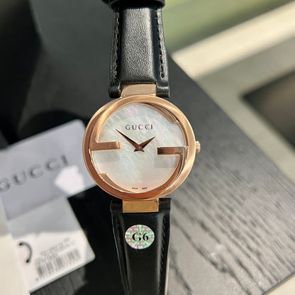 G Stainless 37 mm Steel Watch – White Dial