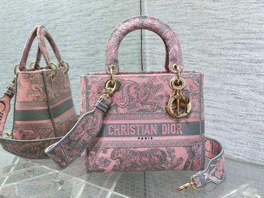 Embroidered Canvas Tote Bag