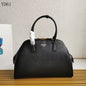 Saffiano Leather Top Handle Bag