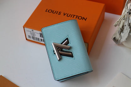 Epi Leather Twist Wallet
