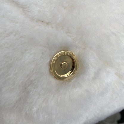 Shearling Flap Bag