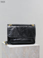 Niki Medium Patent Leather Shoulder Bag