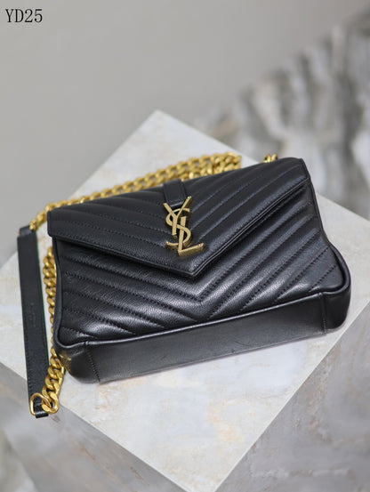 Quilted Leather Collage Bag