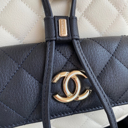 Quilted Leather Backpack