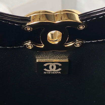Glossy Quilted Handbag