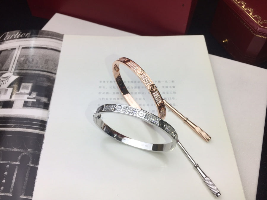 Pave Love Bracelet