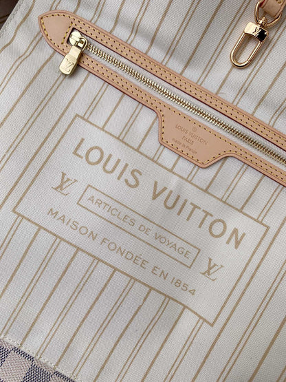 Neverfull MM – Damier Azur Canvas