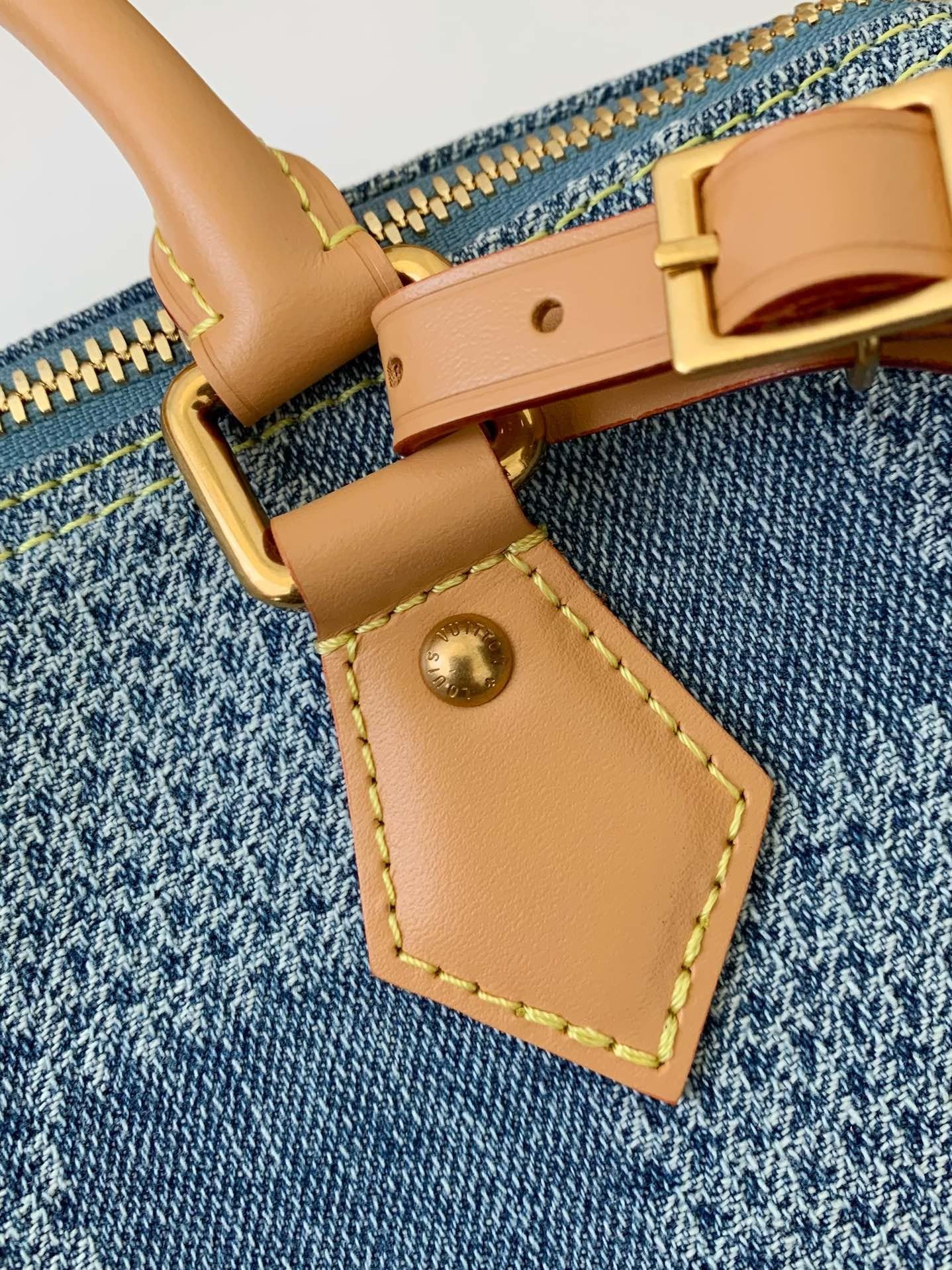 Denim Damier Speedy Bag
