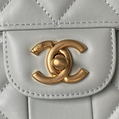 Quilted Chain Backpack