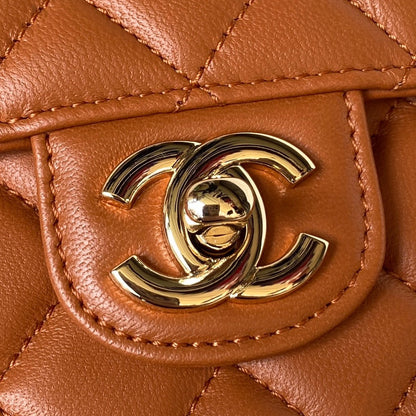 Diamond Handle Flap Bag