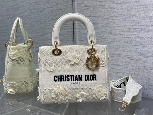 Embroidered Canvas Tote Bag