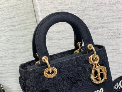 Embroidered Canvas Tote Bag