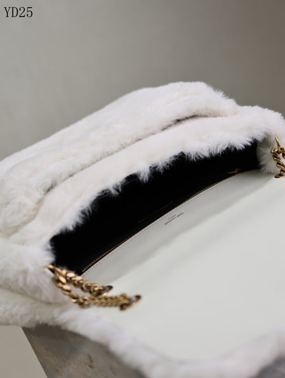 Niki Medium in Shearling Bag
