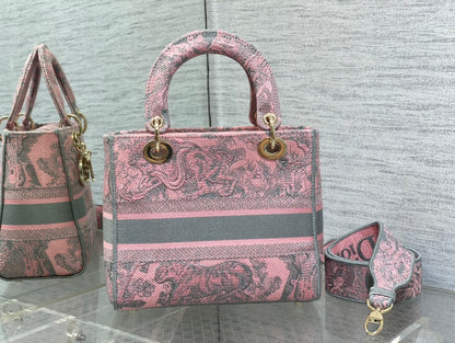 Embroidered Canvas Tote Bag