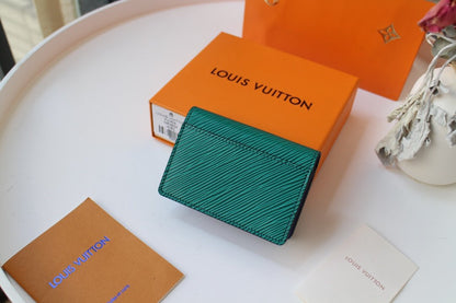 Epi Leather Twist Wallet