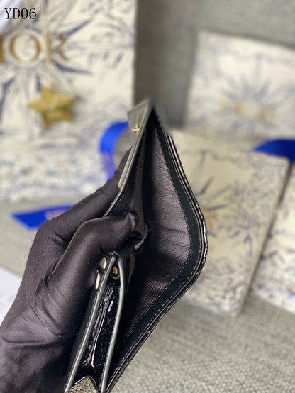 Quilted Leather Wallet