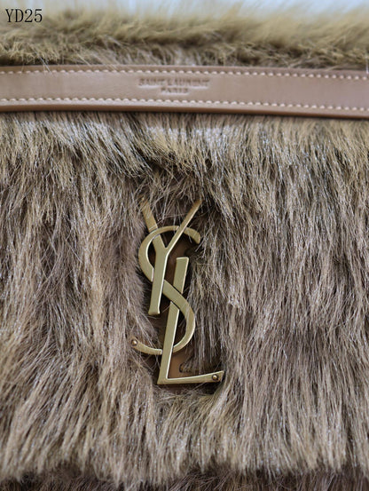 Niki Medium in Shearling Bag