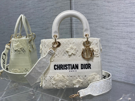 Embroidered Canvas Tote Bag