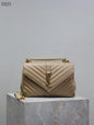 Quilted Leather Collage Bag