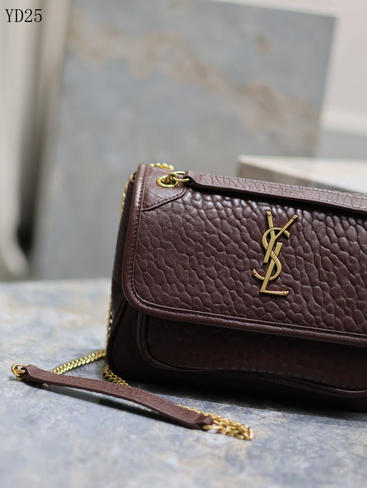 Niki Medium Grained Leather Bag