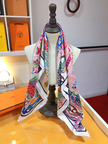 Super Silk Quest Scarf 90