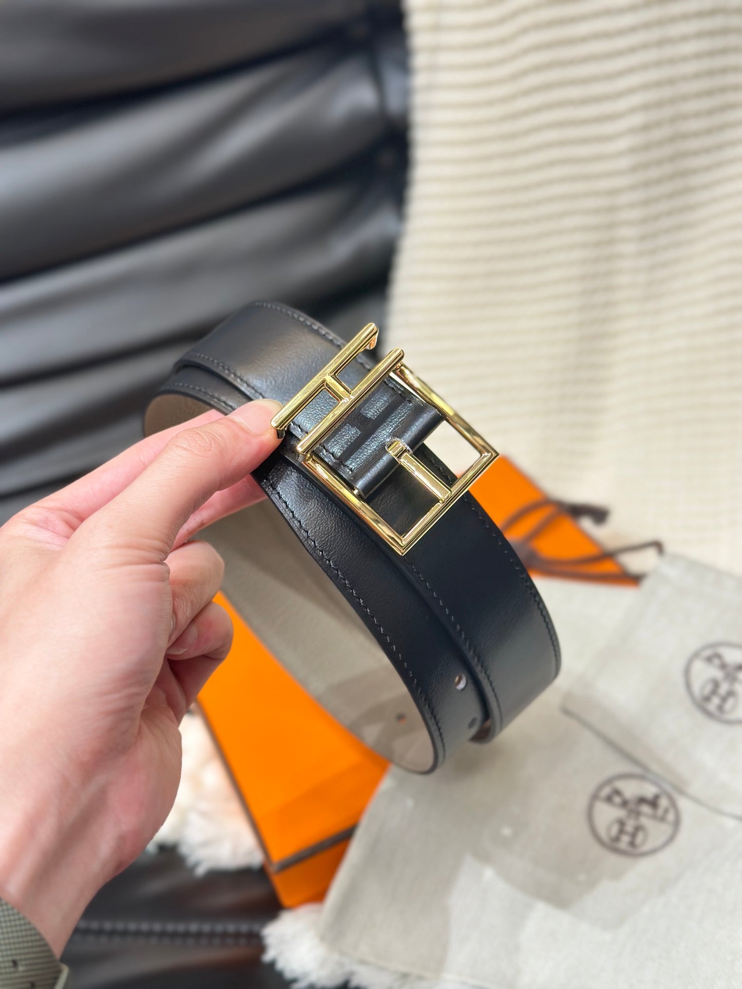 Cape Cod 32 Reversible Leather Belt – 32mm