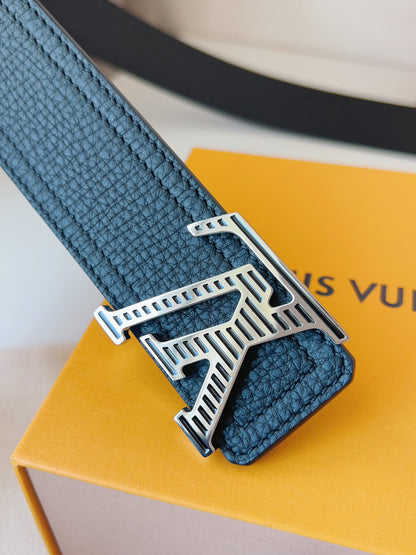Pebbled Leather Belt