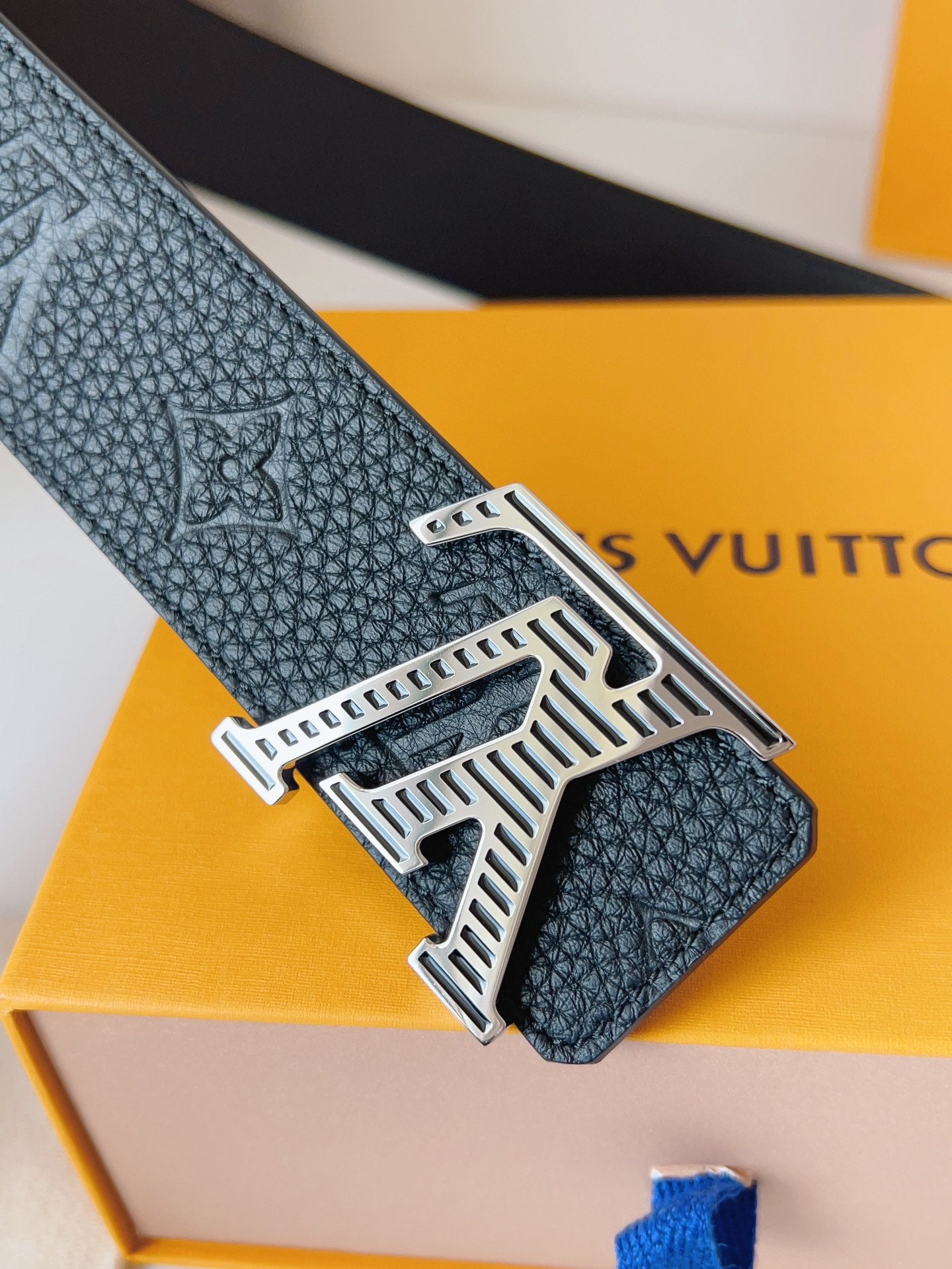 Monogram Leather Belt