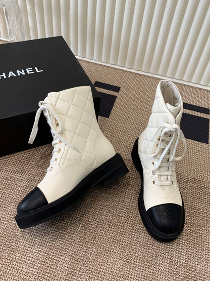 Lace-Up Boots