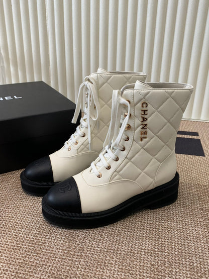 Lace-Up Boots