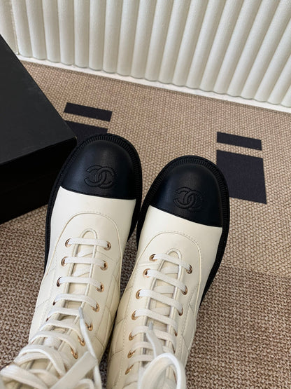 Lace-Up Boots